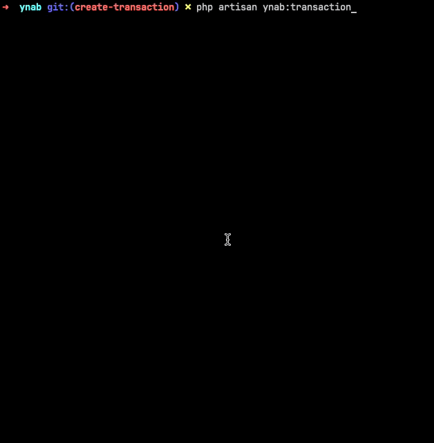 demo CLI transaction