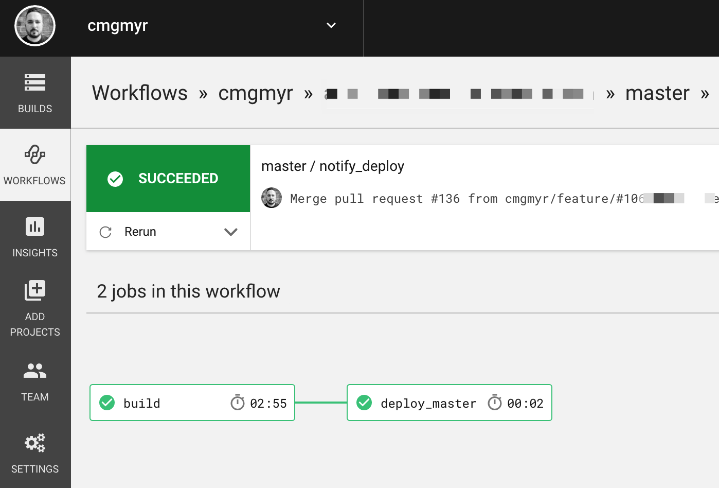 CircleCI Workflow